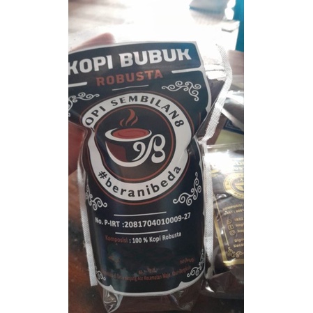 

kopi hitam robusta