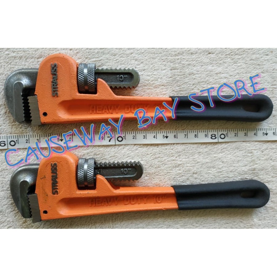 KUNCI PIPA 10 INCH STRAUSS