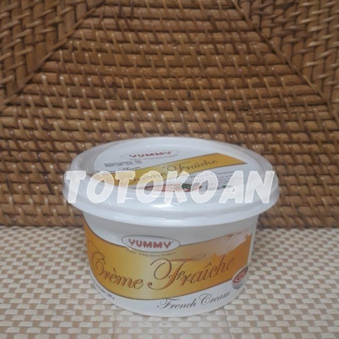 

(BISA COD) YUMMY FRENCH CREAM CREME FRAICHE | KRIM ASAM 200 GR