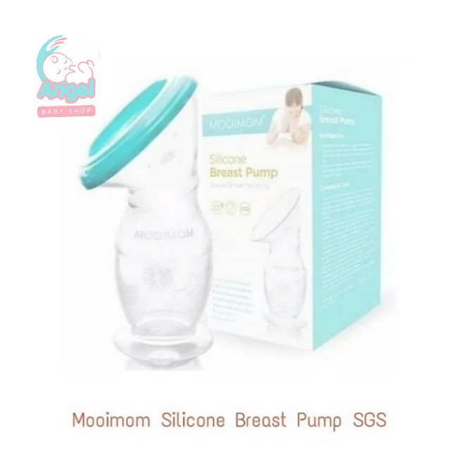 MOOIMOM New Silicone Breast Pump Pompa ASI Silikon Ibu Menyusui