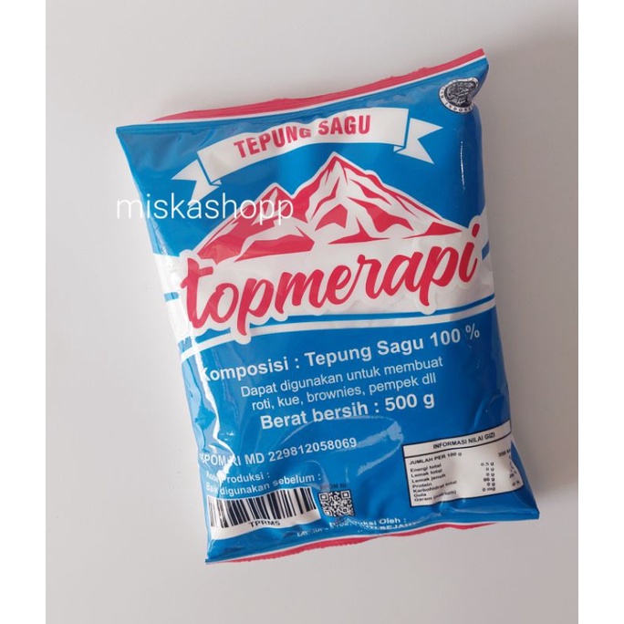 

Tepung Sagu TopMerapi 500gram