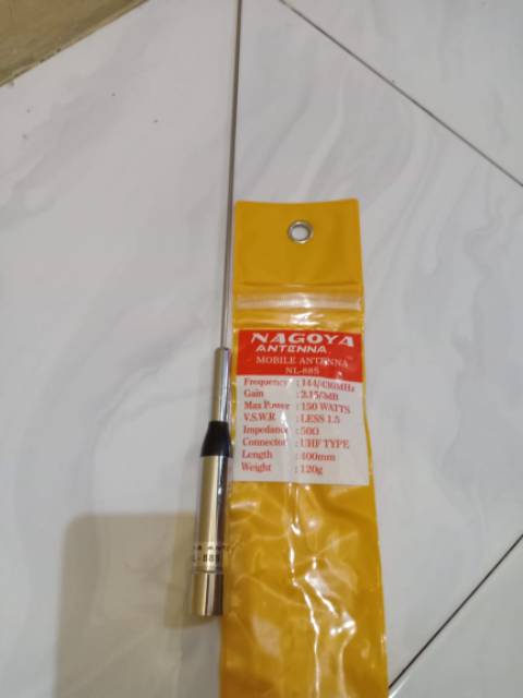 Antena mobil rig atau ht VHF.UHF.antena nagoya NL-88S.150watt