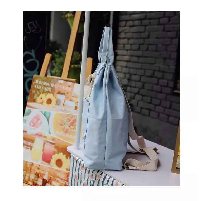 Should Bag - Tas Ransel Sekolah Anak Wanita Dan Pria Terbaru 2021 Kekinian Motif Carakter Serut Ellish Korean Style Murah