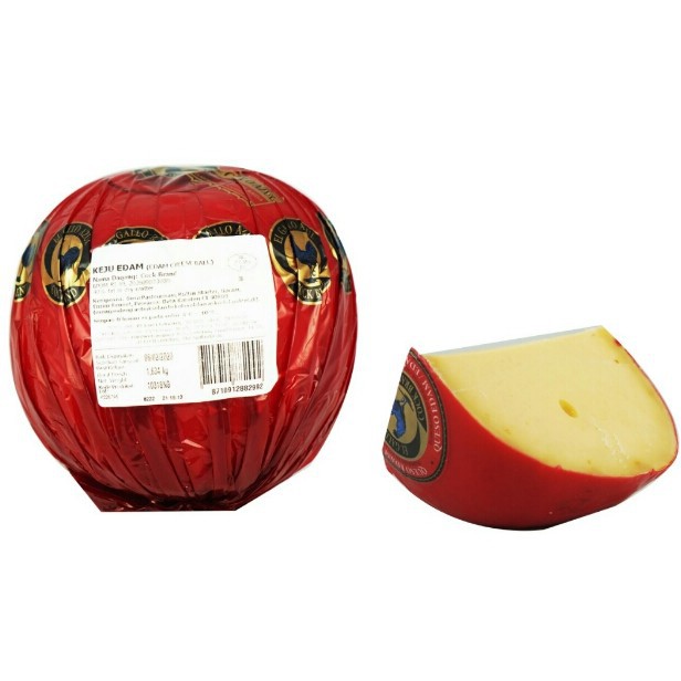 Keju Edam Ayam Mas - Cock Brand (Edam Cheese Ball)