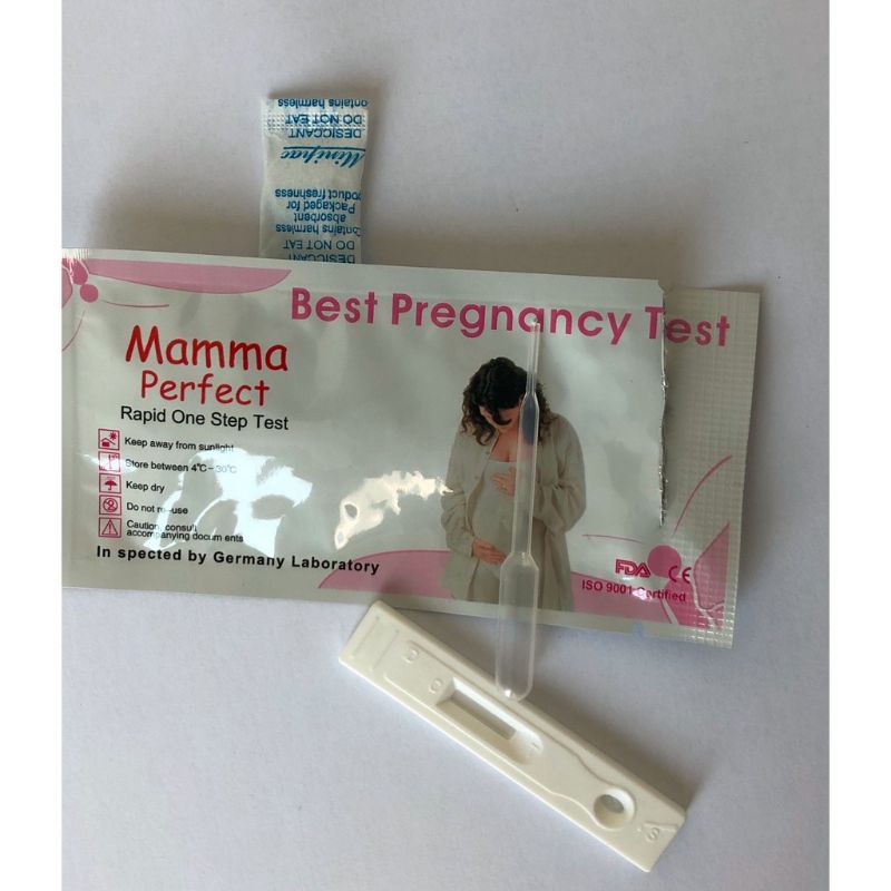 Test Kehamilan Mamma Perfect Cassette / Mama Perfect Kaset Device / Tes hamil Pregnant mamaperpect