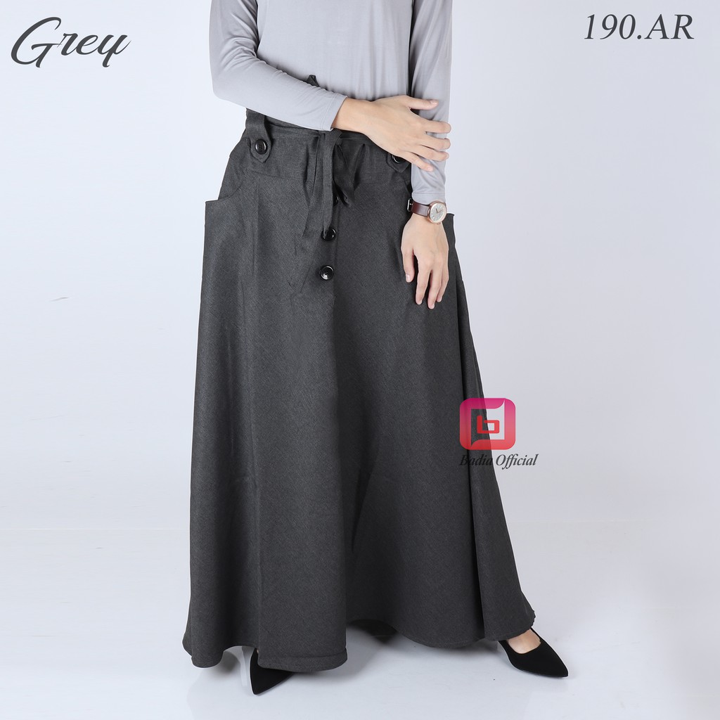 rok payung formal jumbo wanita flare premium