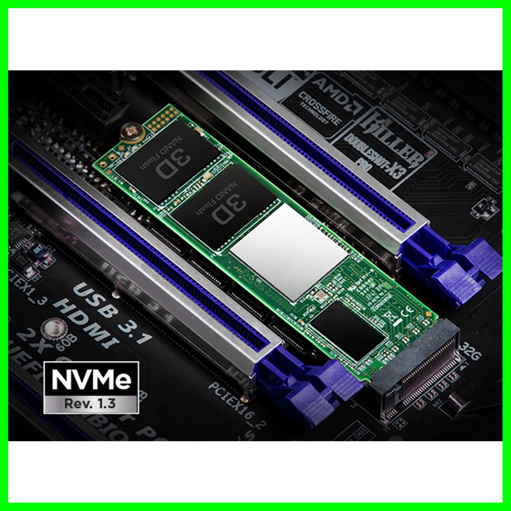 TRANSCEND SSD MTE220S 256GB / 512GB / 1TB / 2TB  M.2 NVMe