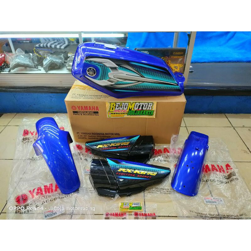 BODY SET RX KING BIRU ORIGINAL PART YAMAHA YIMM