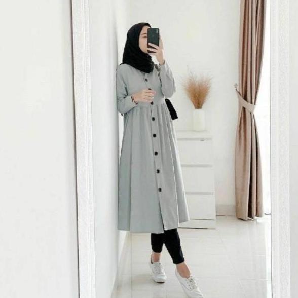 ♫ GFS AT NEDA DZULVIA TUNIK FULL KANCING ▲