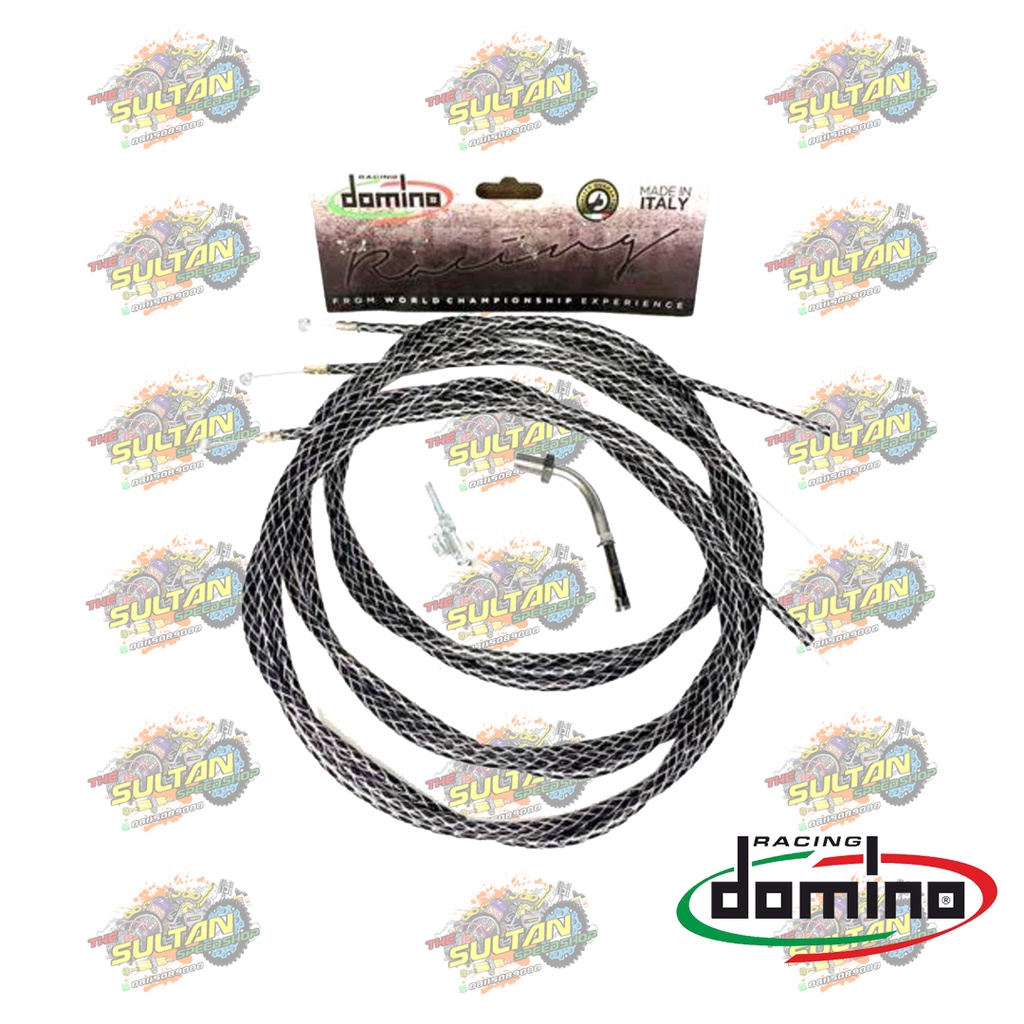 KABEL GAS SPONTAN TALI GAS KONTAN SERAT CARBON DOMINO