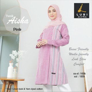 TUNIK AISHA Ori By LUBI Atasan Tunik Dewasa Murah LUBI