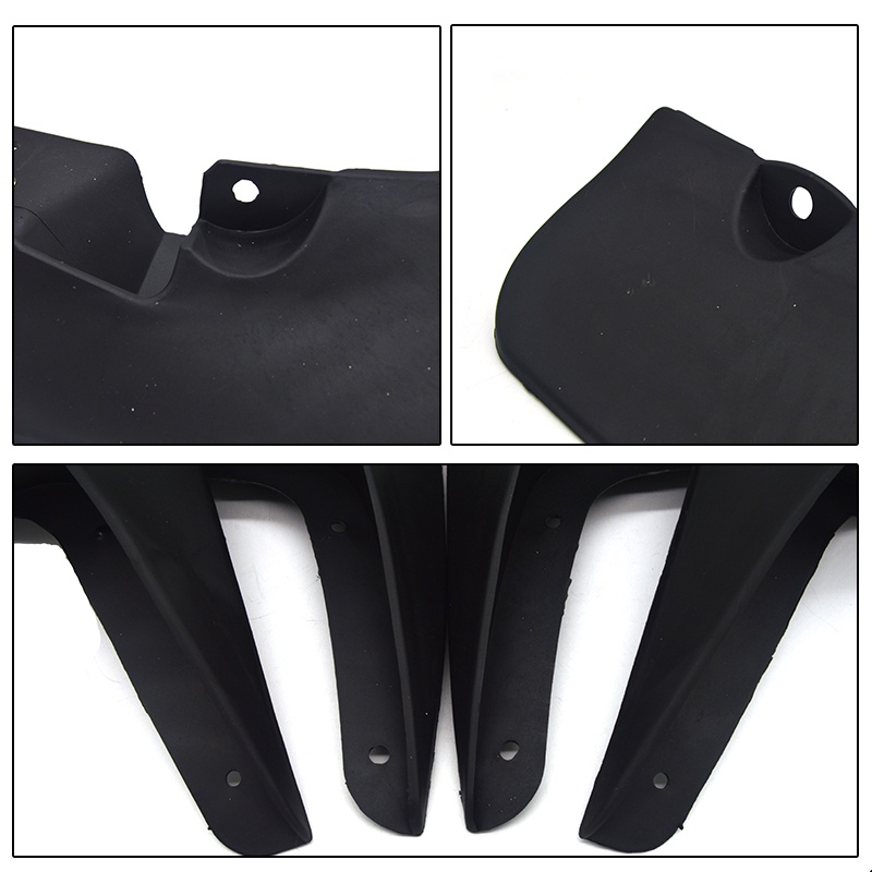 1 Set Mud Flap Pelindung Splash Untuk Mobil KIA RIO 4 Pintu LX SX 2006 2007 2008 2009 Fender