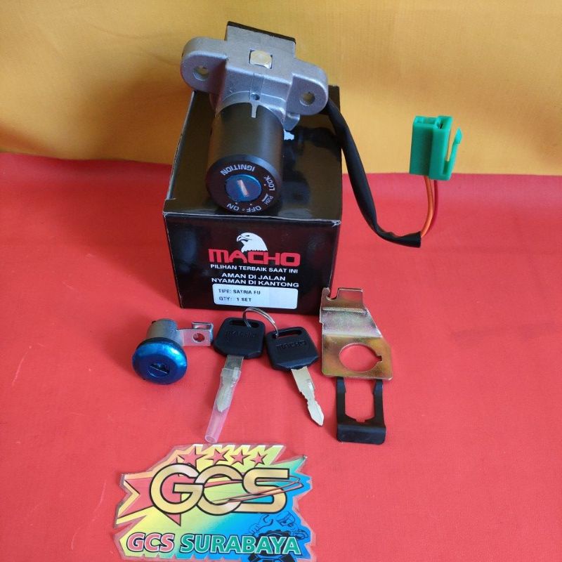 kunci kontak set satria Fu 150,satria Fu new 150 facelift,satria F tahun 2007,2008,2009,2010,2011,20