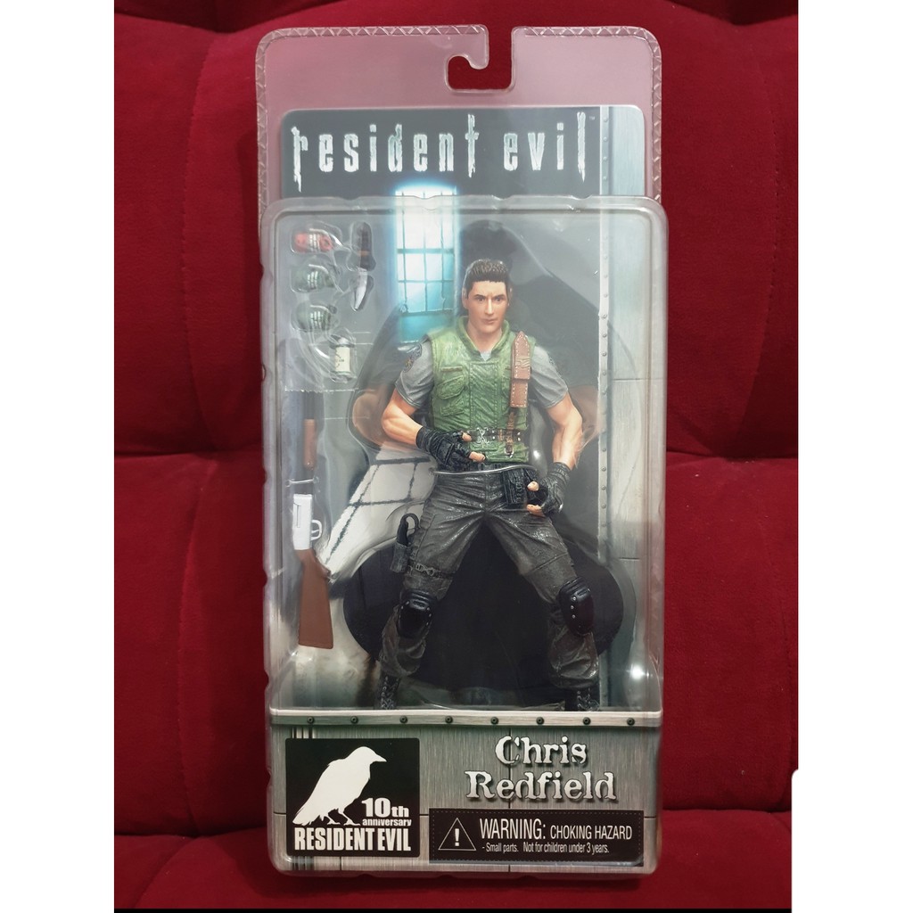 NECA Resident Evil 10th Anniversary Series 1 Chris Redfield Action Figure