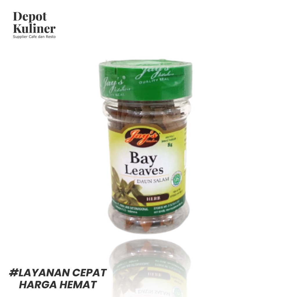 Jay's kitchen bay leaves 8g (daun salam)