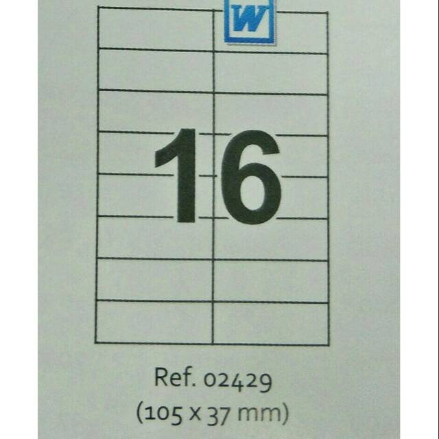 APLI Multi A4 Labels - 100 Sheets Of 8-Side Labels 97x67.7mm For Organization