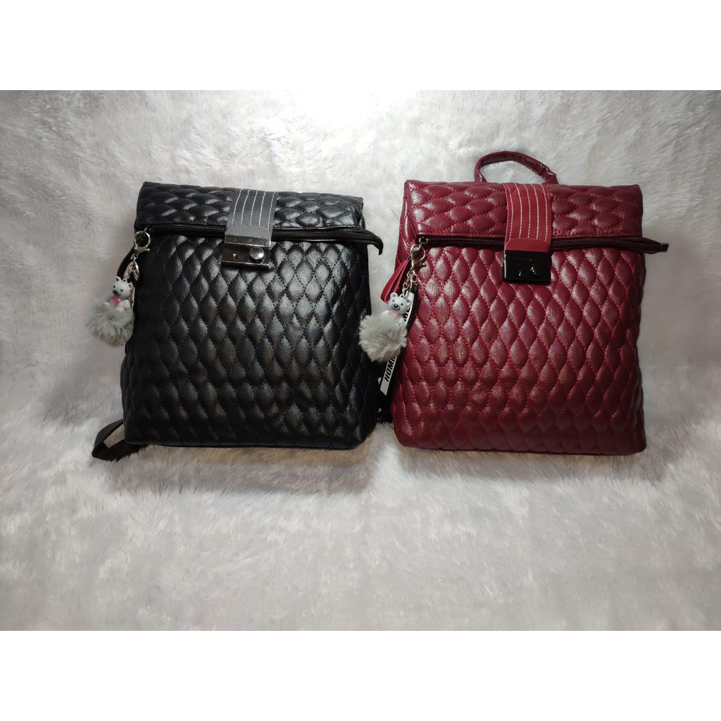 JK 654 1KG MUAT 2PCS TAS RANSEL WANITA FASHION  Y8111 E829 T748 C8106 U3709