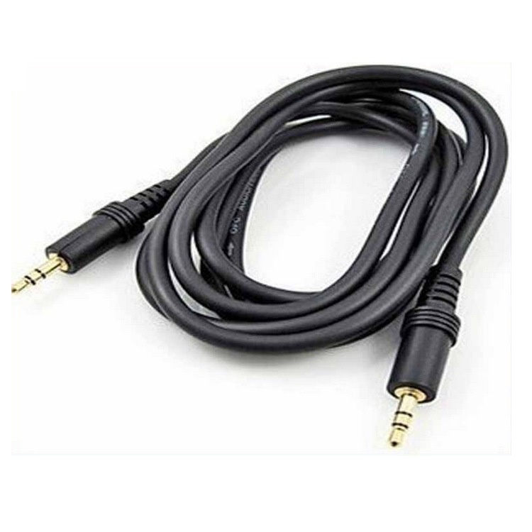 Jual KABEL AUDIO JACK 3.5 PANJANG 1.5M GOLD PLATED / KABEL AUX 1.5