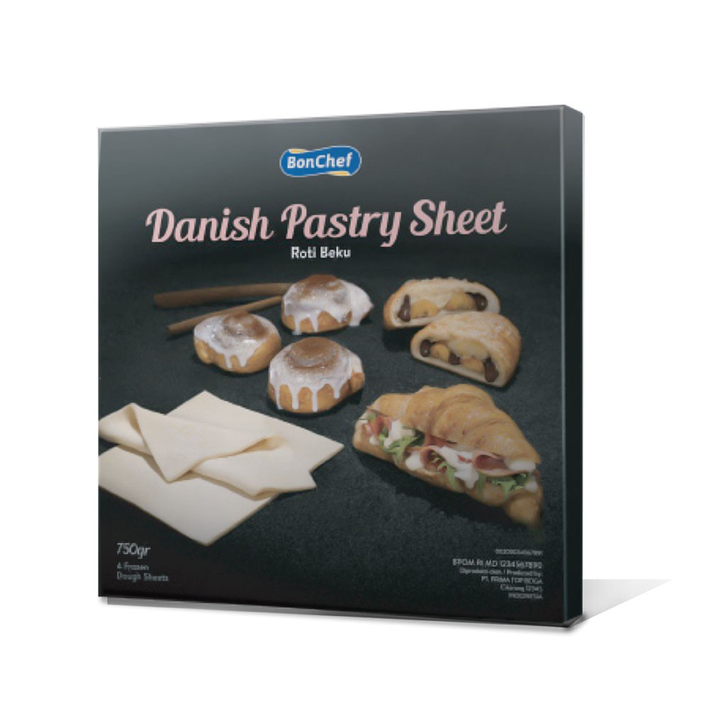EDO DANISH sheet isi 4 lembar 750gr HD Management EXP Juli 2025