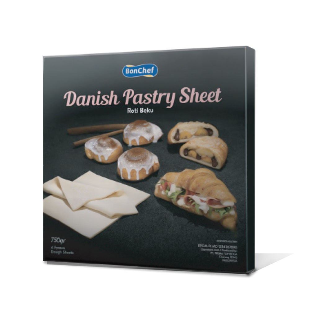 HD Management Promo Bonchef Danish Pastry Sheet