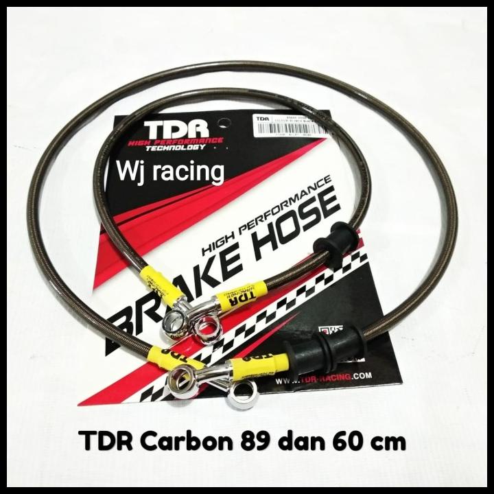 Selang Rem Carbon Tdr Cb150R Set Depan Belakang