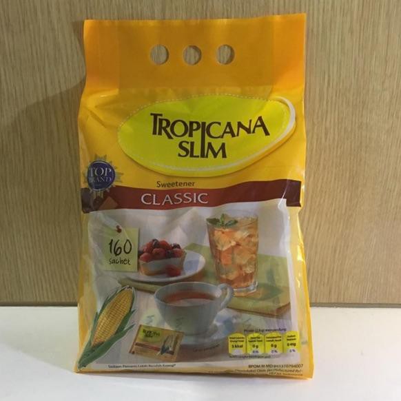 

Best Produk CHTKT Gula Diet Tropicana Slim Isi 160 sachet 40 Ready stock