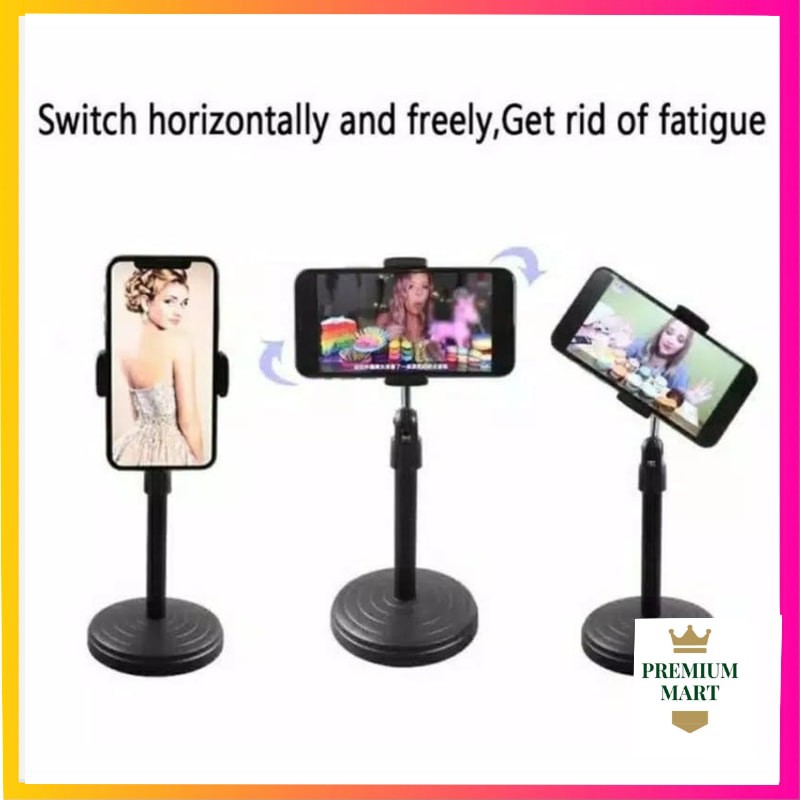 Holder Meja Hp L7 / stand hp  Adjustable Universal / Stand Foldable Holder Multifungsi LIVE