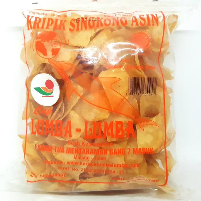 

Paling Dicari] Lumba Lumba Keripik Singkong Asin 200Gr | Kripik Asli Malang Kecil