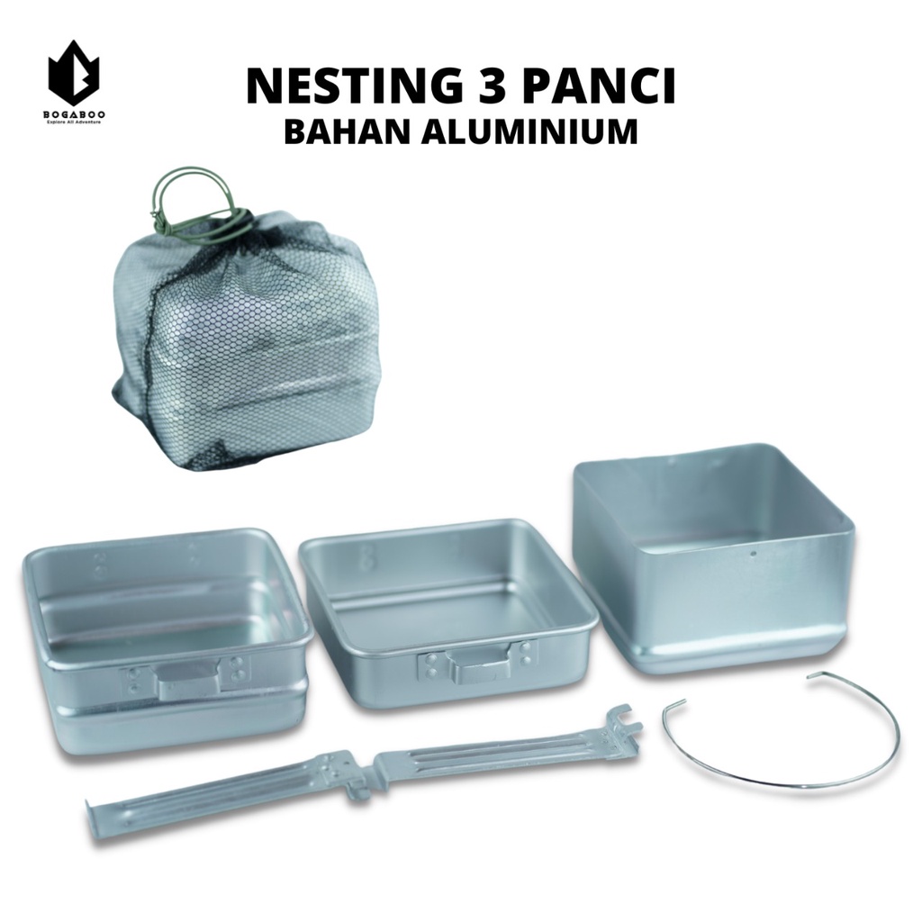 Nesting Set TNI - Nesting TNI - Panci Masak