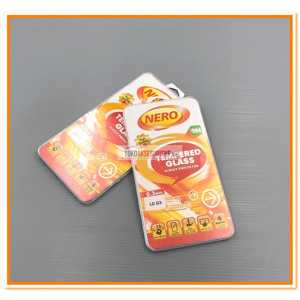 TEMPERED GLASS / ANTI GORES KACA LG G3 / LG G3 STYLUS / LG G4 STYLUS / LG G6 / LG G7 / LG K5 NERO