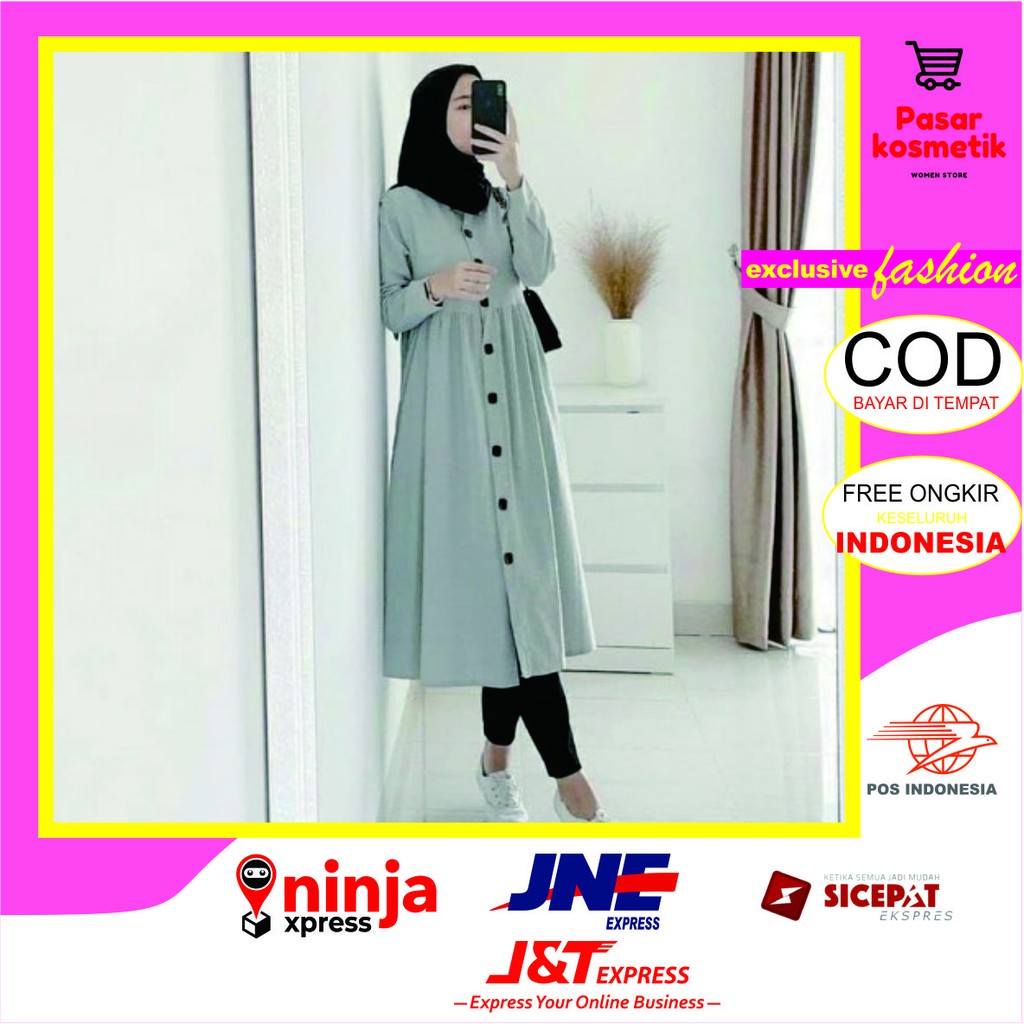 baju tunik wanita dzuvia baju tunik wanita syari baju tunik wanita muslimah baju tunik murah