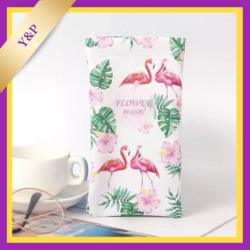 Flamingo tas kacamata fashion kasus kacamata hitam
