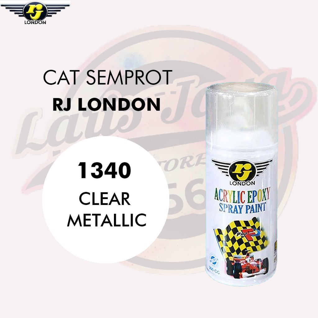 

Pilok RJ London CLEAR METALLIC (PERNIS) 1340 - Acrylic Epoxy Cat Semprot 300cc