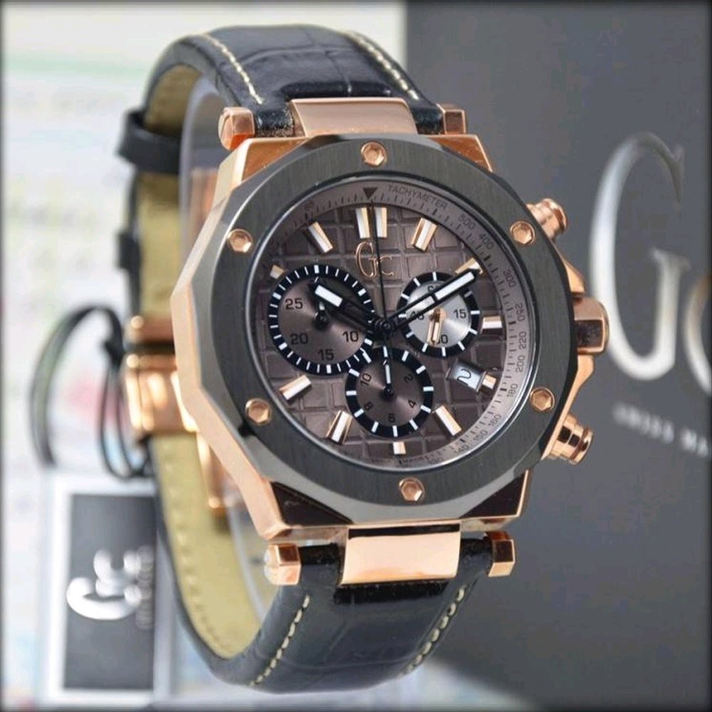 Diskon The New GC Collection Guess Mens Watch X72024G5S Original Limited