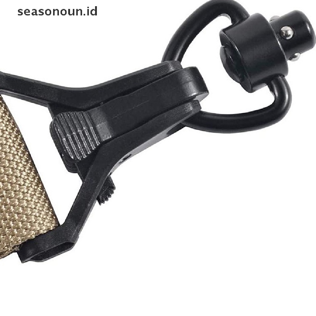 【seasonoun】 2PCS/Set Rifle Push Button QD Release Sling Swivel Mount Ring with Swivel Mount .