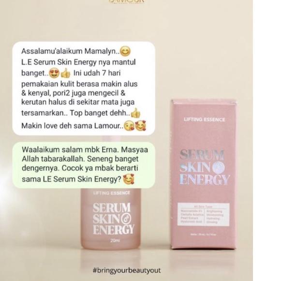 

Best Seller.. Lifting Essence Serum Skin energy,Packing Aman dengan bubblewrap