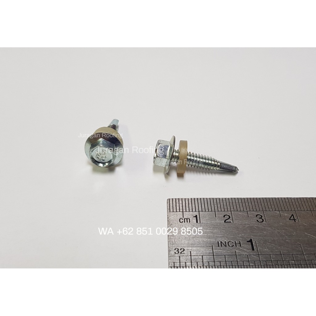 SDS SEC/Baut Roofing/Drilling/Sekrup Atap Baja Ringan/Galvalum 12 x 25