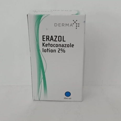 ERAZOL KETOCONAZOLE LOTION ED 03/2027