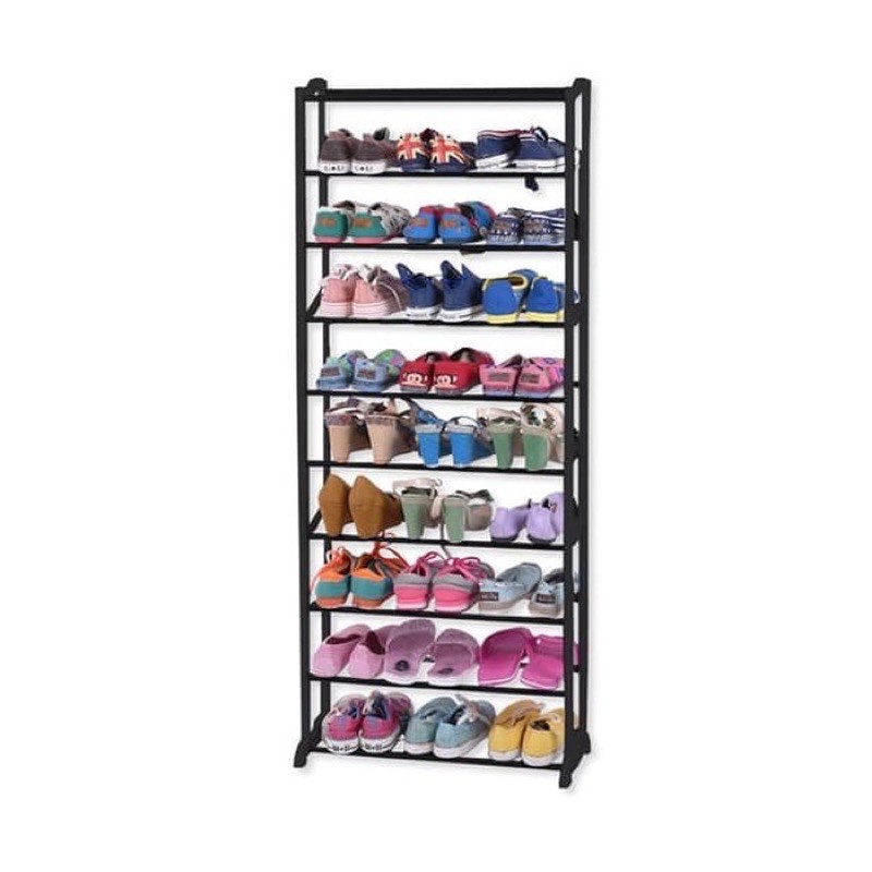 Rak sepatu susun 10 tingkat/Amazing shoes rack