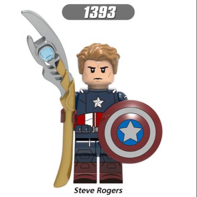 Lego Captain America Xh1393 Lego Marvel Lego Avenger Lego Minifigure Lego Mini Lego Figure Lego Shopee Indonesia