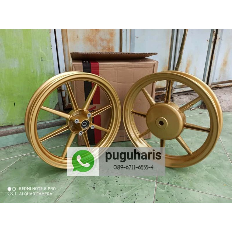 velg vrossi mio palang 8 pelk velg gold