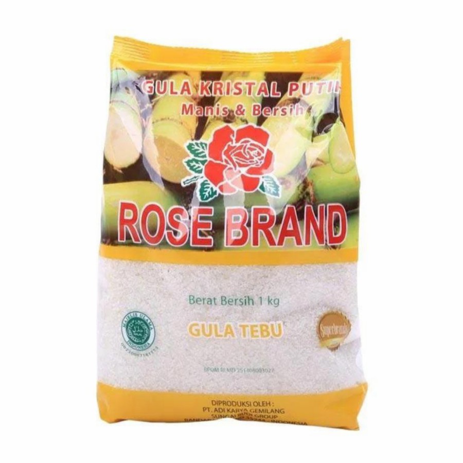 

Gula pasir Rose brand 1 kg gula pasir