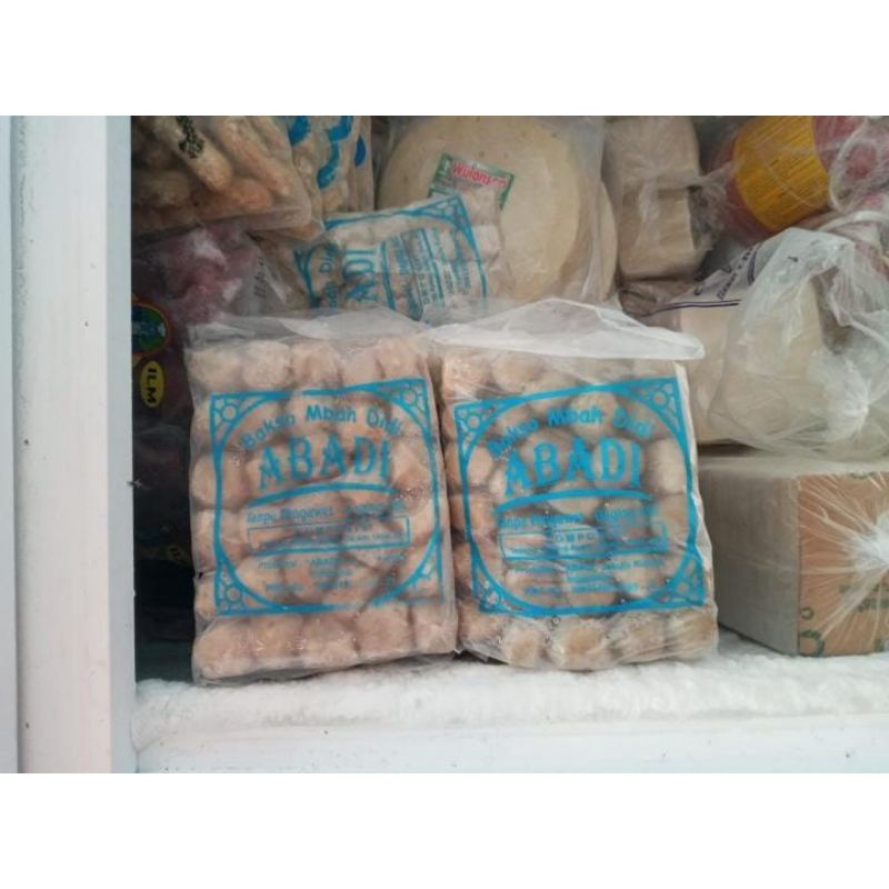 

Ready Stok bakso Abadi besar&kecil premium