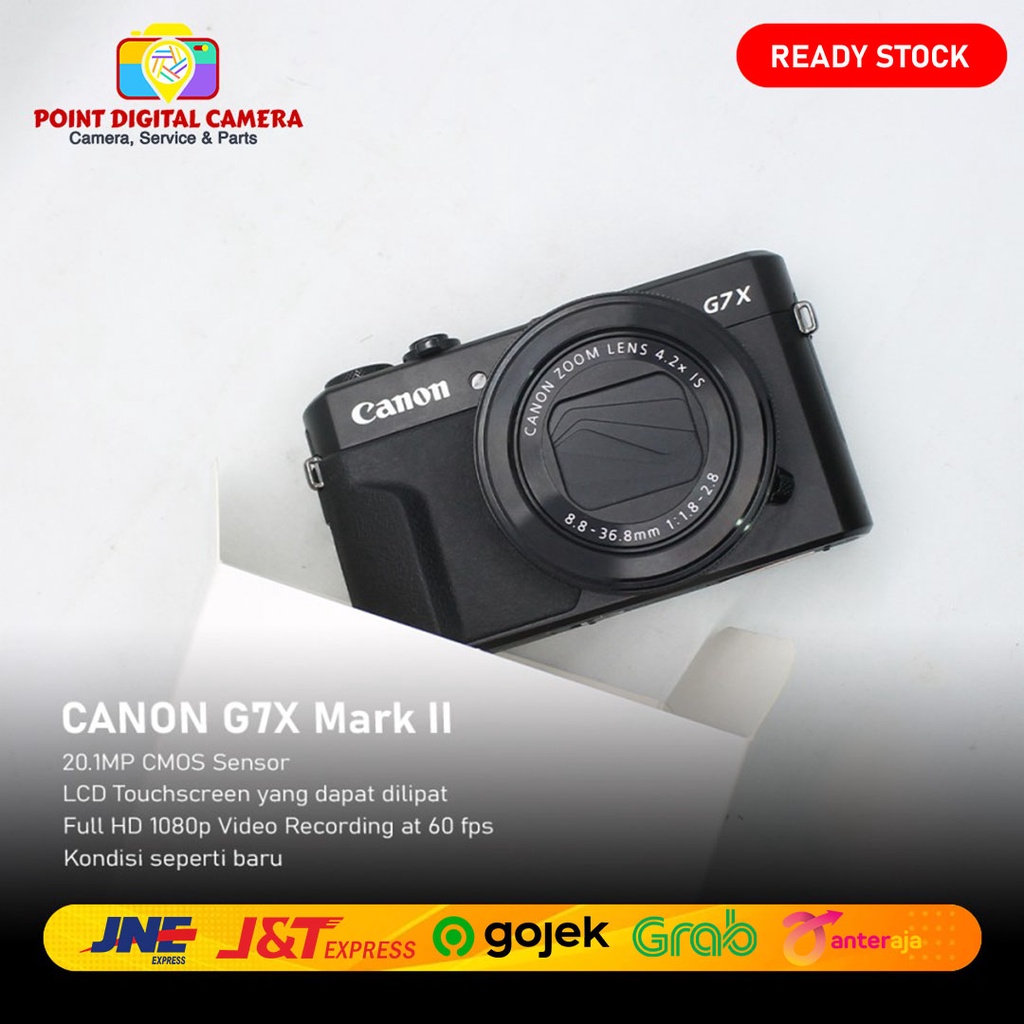Jual Camera Kamera Mirrorless Canon G7X Mark II Shopee Indonesia