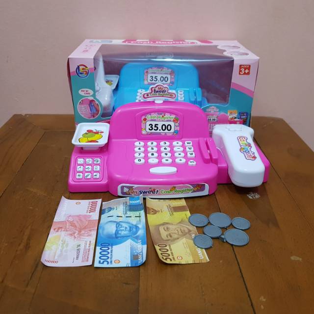 Mainan Cash Register Mesin Kasir - Mainan Mesin Kasir Toko