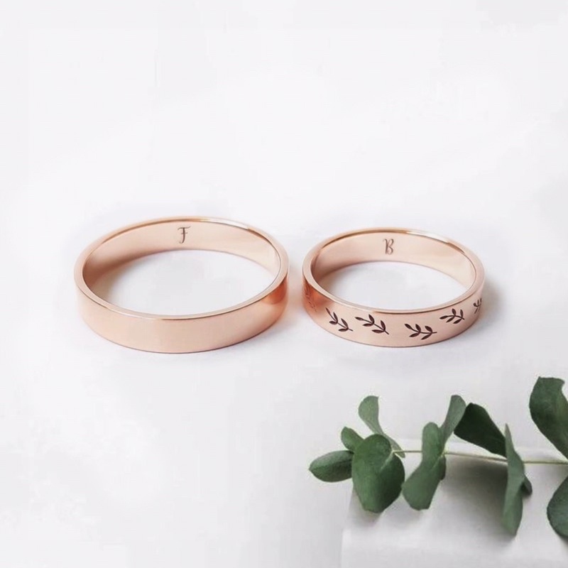 perhiasan cincin couple nikah unik