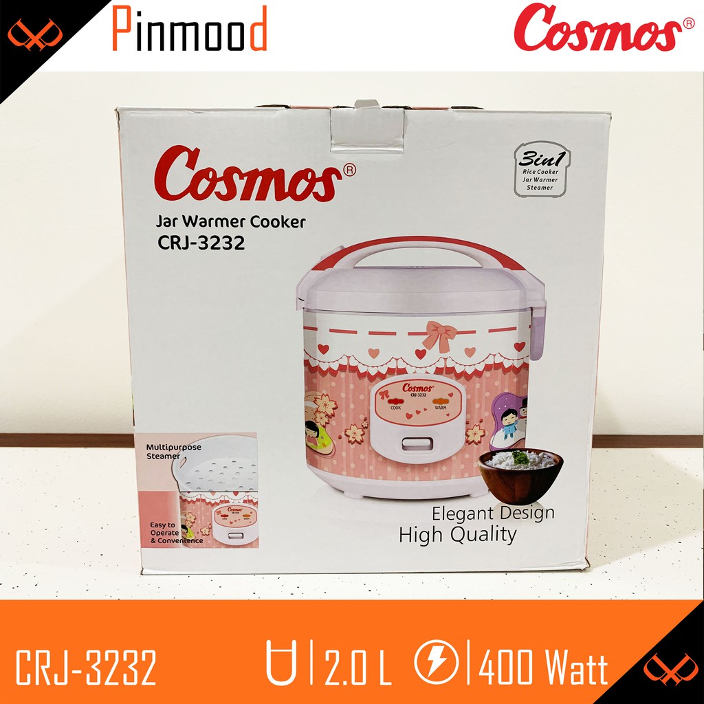 COSMOS MAGIC COM // RICE COOKER CRJ-3232 [ 2 LITER ] PENANAK NASI