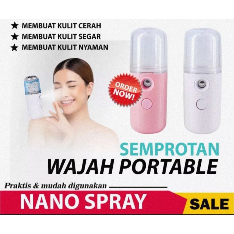 Nano Spray Face Mist Facial Moisturizing Wajah Sprayer Disinfektan