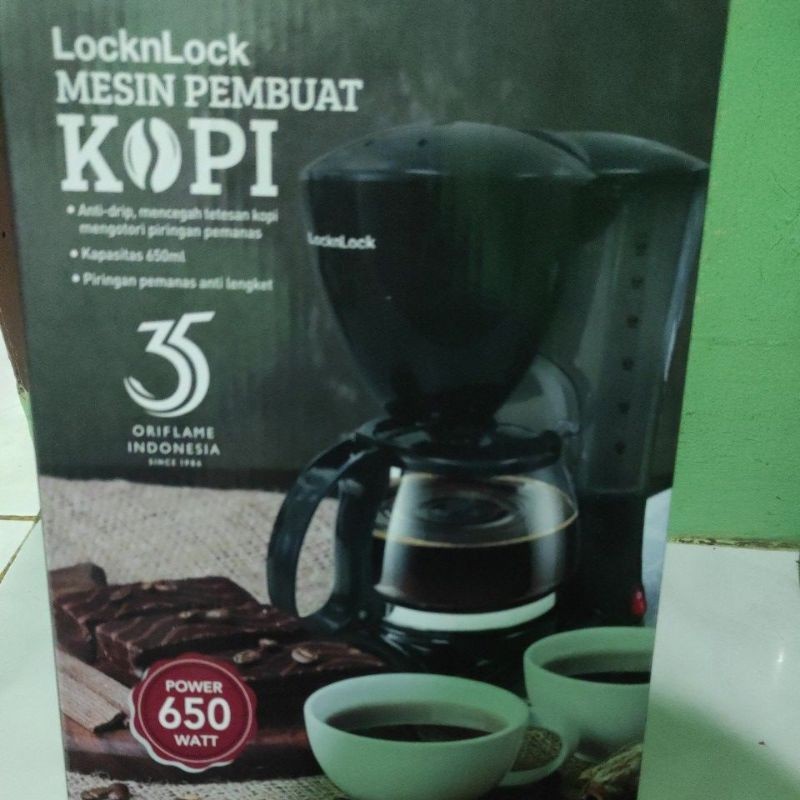 Coffee Maker Lock n Lock /Mesin Pembuat Kopi Lock n Lock