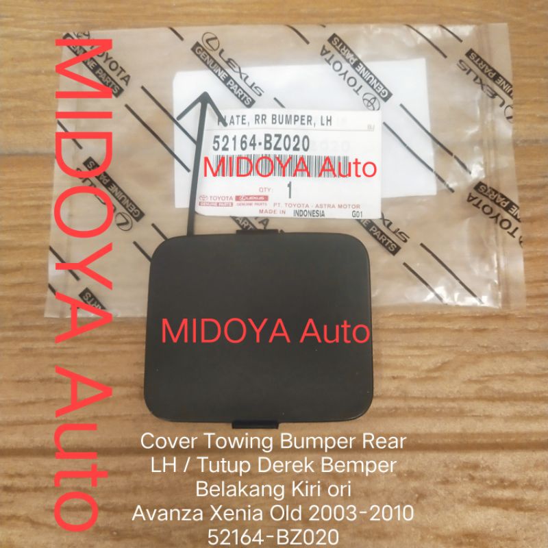 Cover Towing Bumper Tutup Derek Bemper Belakang Avanza Xenia Old 2003-2010 ori